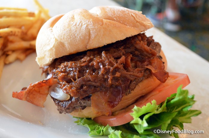 Honey Barbecue Beef Brisket Burger