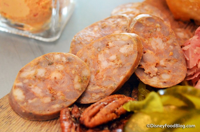 Jasper Board -- Smoked Sausage and Pecans