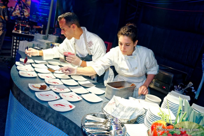 Richard Capizzi Cooking Station