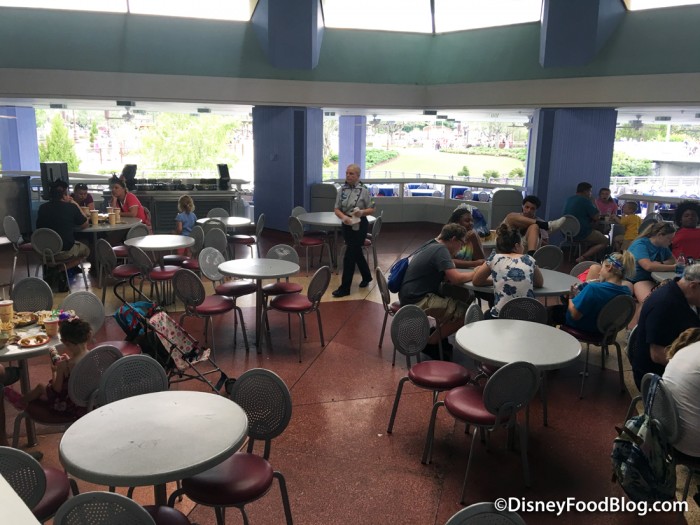 Second and lower level seating