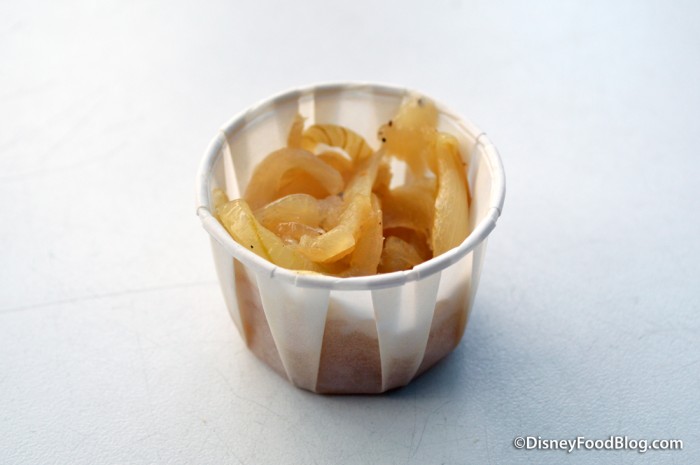 Sauteed Onion from the Fixin's Bar