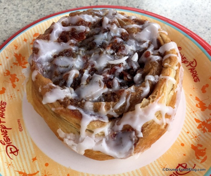 Maple Bacon Cinnamon Roll