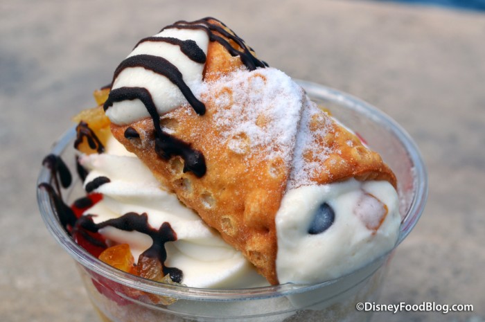 Mini Cannoli on Top