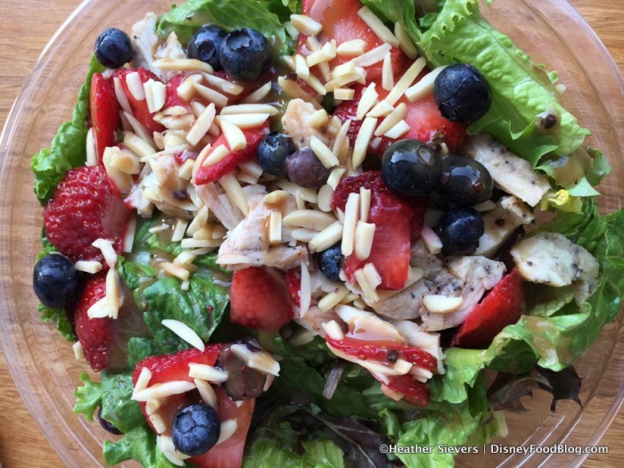 Berry Chicken Almond Salad