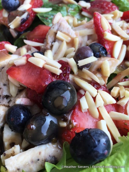 Berry Chicken Almond Salad