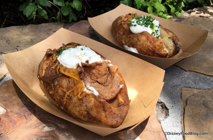 One Pound Potato and Loaded Potato