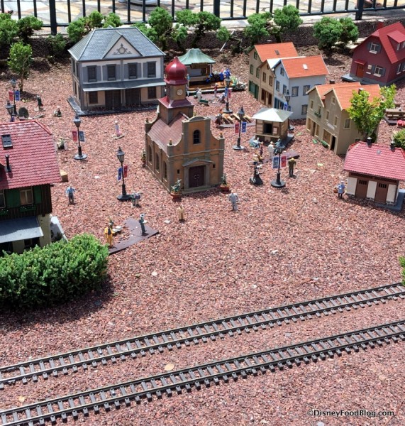 Train Display in Germany