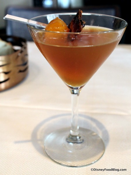 Maple Bacon Peach Manhattan