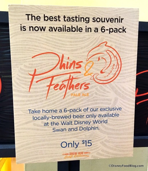 Phins & Feathers sign