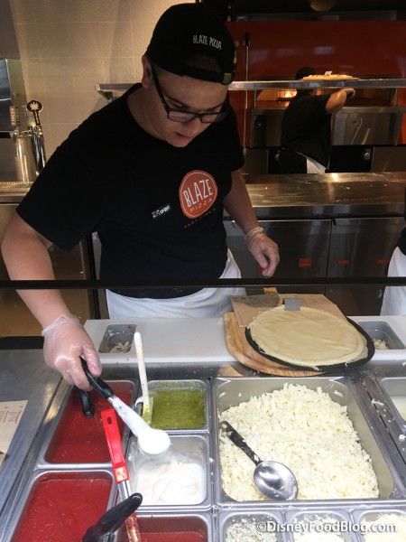 Pizza Crust on the Line