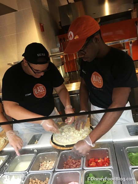Building a Blaze Pizza