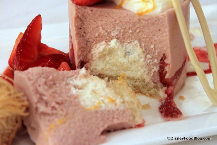 Plant City "Strawberry Shortcake" -- Strawberry Mousse -- Inside