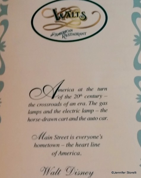 Walt's Menu Detail