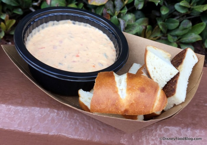 Pimento Cheese Dip with Pretzel Crisps