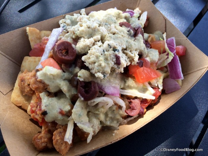 Loaded Greek "Nachos"