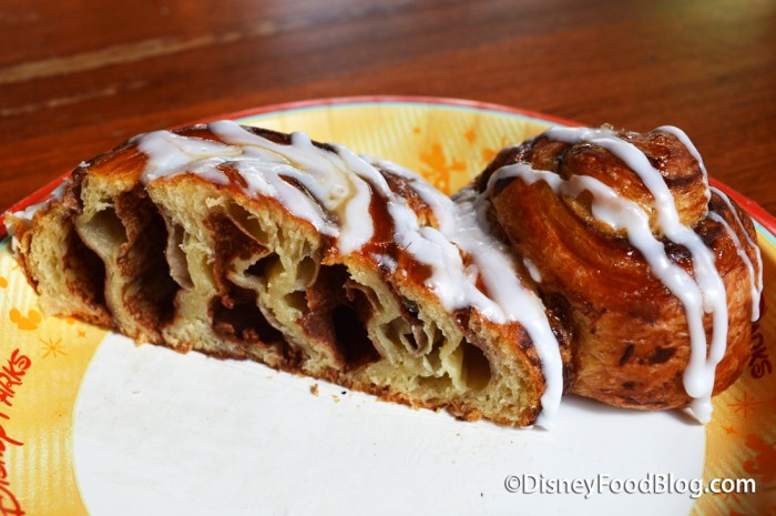 Inside the Colossal Cinnamon Roll