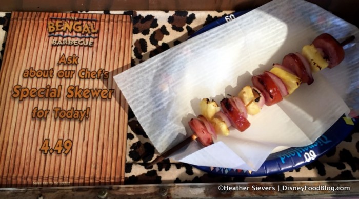 Special Skewer at Bengal Barbecue