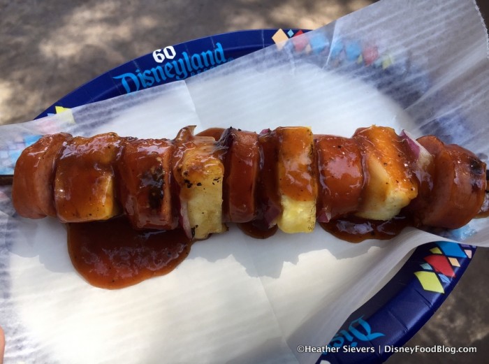 Special Grilled Pork Sausage Skewer