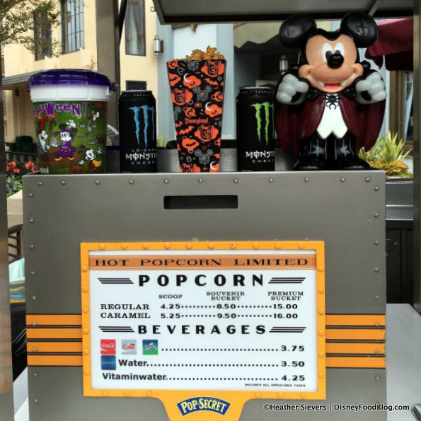 Halloween Popcorn Buckets