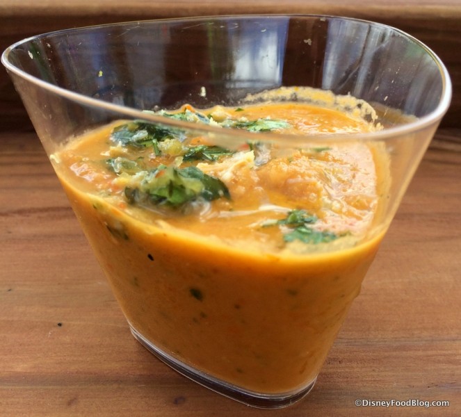 Chilled Tomato Gazpacho with Lump Crab Meat