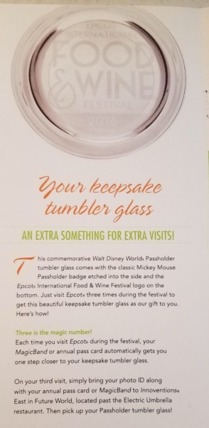 How to Get Your Passholder Exclusive Food and Wine Tumbler