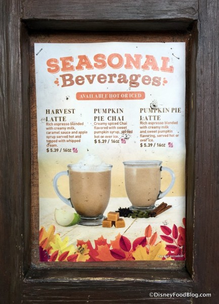 Joffrey's Seasonal Beverages