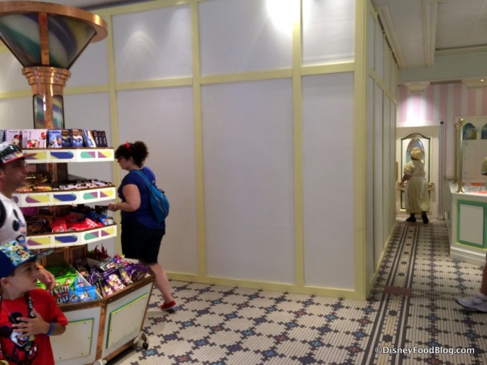 Confectionery Case Refurbishment Walls