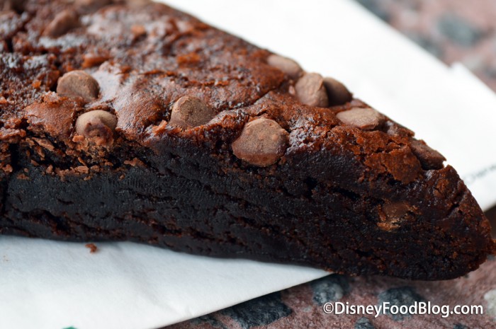 Cross section of Mocha Brownie