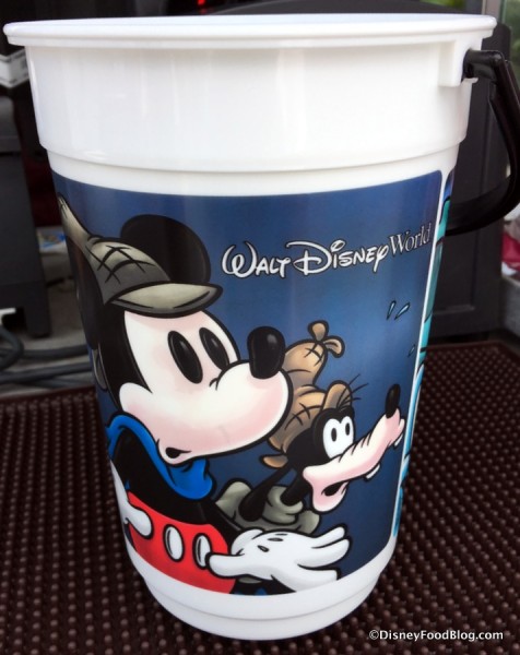 Magic Kingdom Souvenir Popcorn Bucket September 2016