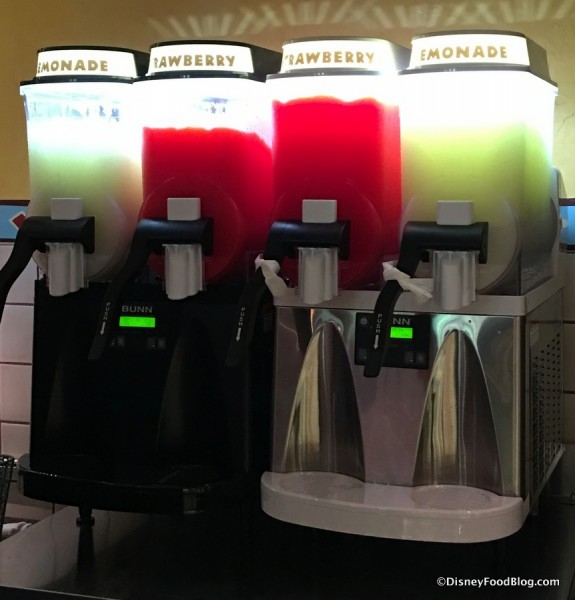 Slushy Machines at Zuri's