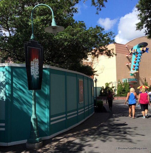 Walkway to Sci-Fi Dine-In