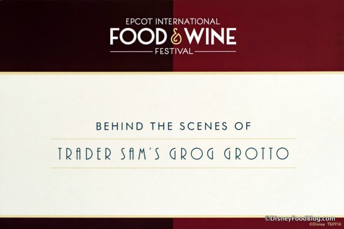 Behind the Scenes of Trader Sam's Grog Grotto