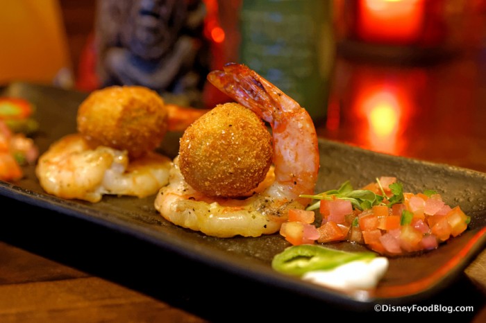 Deconstructed Shrimp and Guacamole