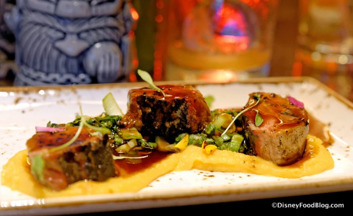 Marinated Grilled Lamb Loin