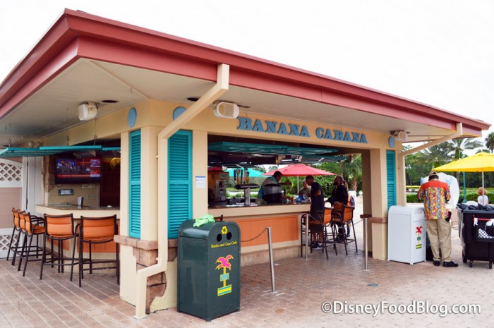 Banana Cabana is closing during refurbishment this spring.