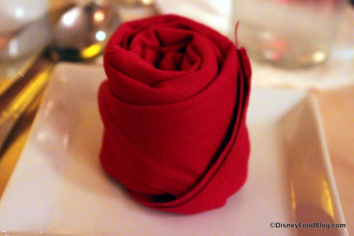 Rose Napkin