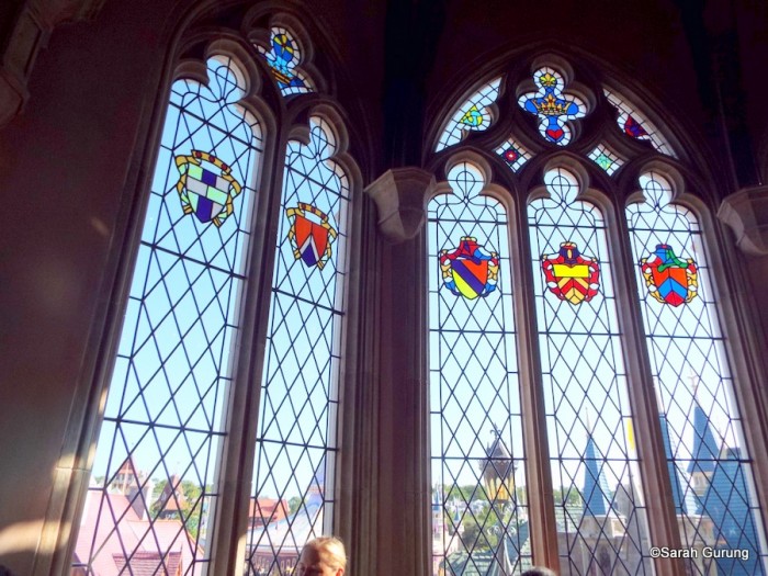 Looking out to Fantasyland