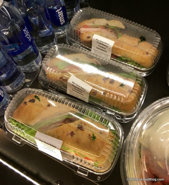 Cranberry Turkey Sandwich Packaged To Go