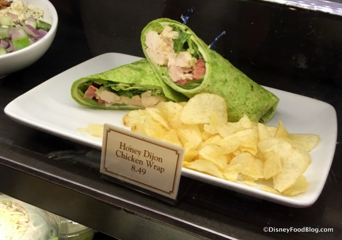 Honey Dijon Chicken Wrap display
