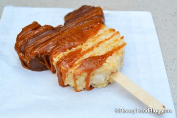 Mickey Krispy with Werther's Caramel