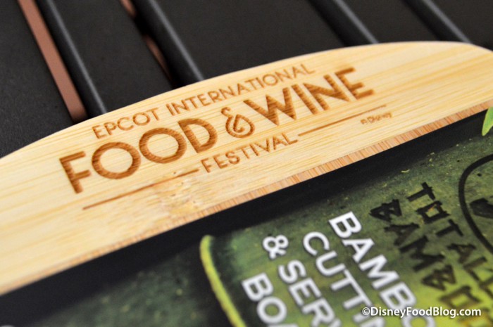 Food and Wine Cutting Board