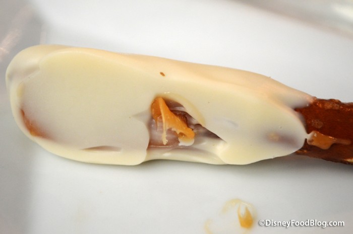 Caramel Under the White Chocolate