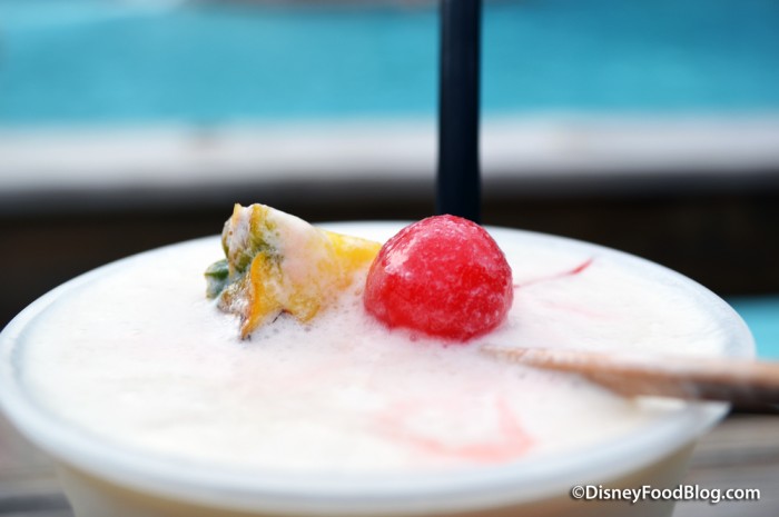 Mt. Rainier garnishes