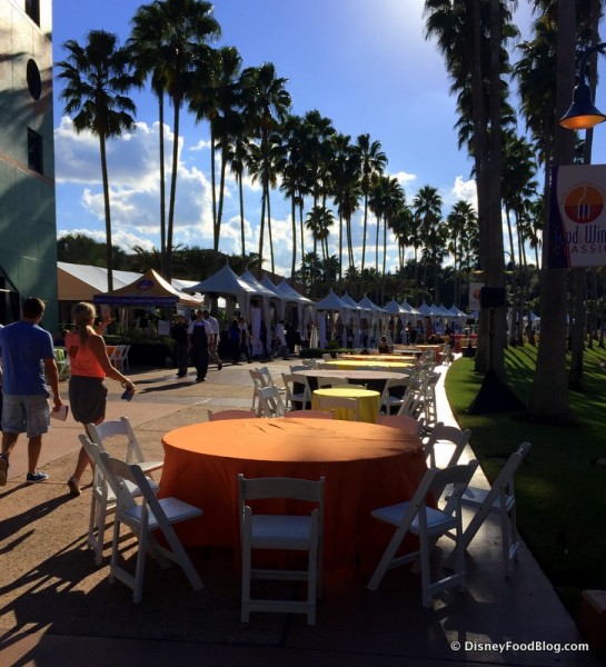 Seating on the Causeway