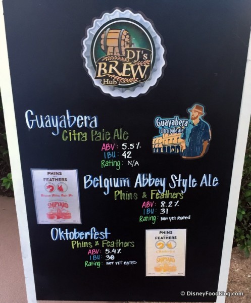 DJ's Brew Hub with Exclusive Phins and Feathers Beer Selections