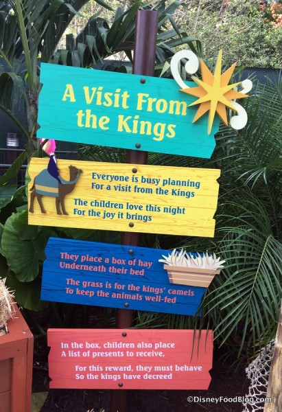 Feast of the Three Kings Booth area