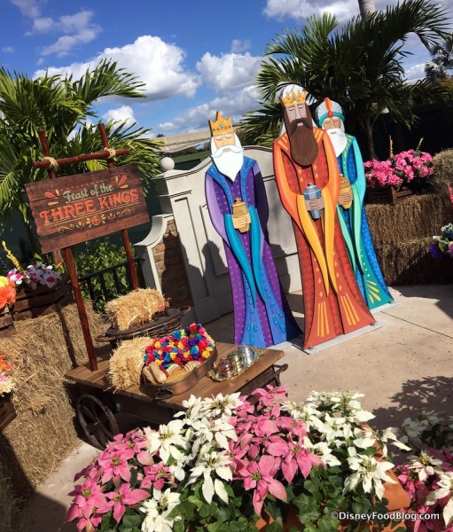 Feast of the Three Kings Booth area