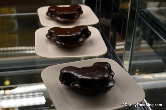 Mickey Brownies in Bakery Case