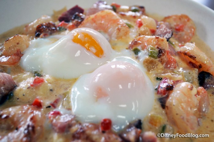 Cajun Grit Bowl with Shrimp