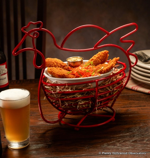 Chicken Crunch if ordered as entree